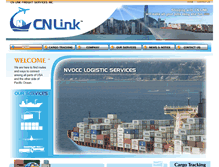 Tablet Screenshot of cnlinkfreightservices.com